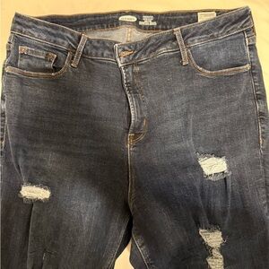 Old Navy ripped skinny jeans Rockstar fit